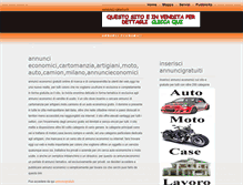 Tablet Screenshot of annuncieconomici.org